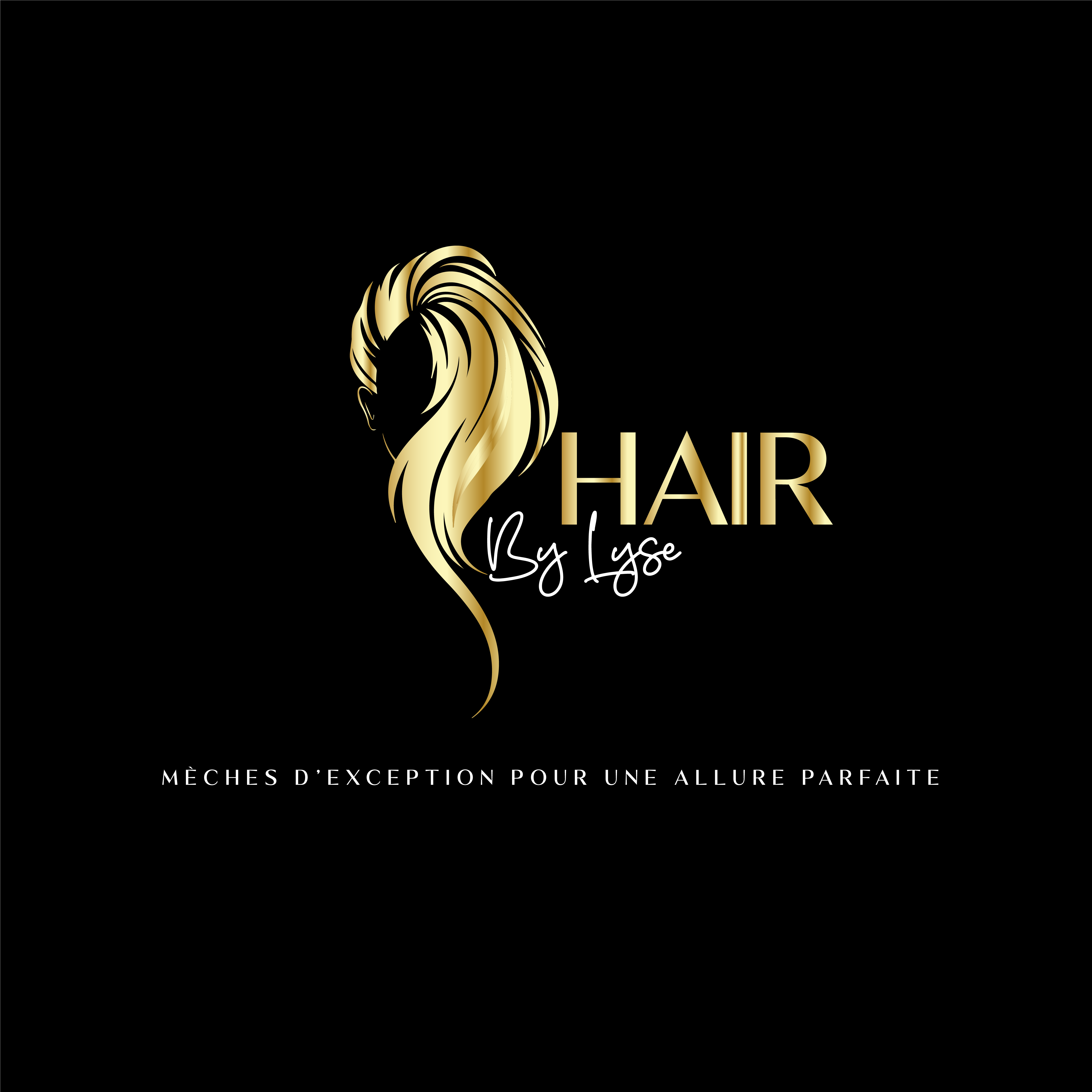 Création de Logo – Hair By Lyse