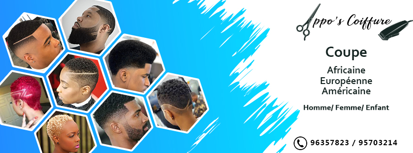 Conception de Page de Couverture Facebook – Appo's Coiffure